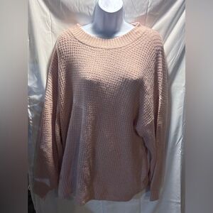 American Eagle Cozy Pink Knit Sweater - Label Shopper, NWT